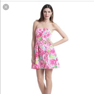 Lilly Pulitzer First Impression Hotty Pink Dress